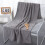 MuYan bath towel microfiber 27x59 inch thick soft quick-dry 1