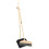 Solid Wood Bristle Broom and Dustpan Set 2-Piece 1