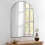 White Arched Bathroom Mirror with Wood Frame 20x30 Inch 7