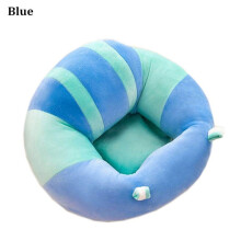 Roofei baby plush sofa seat for toddlers blue