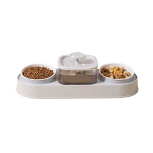 Dog Food Bowl Anti-Spill Automatic Water Fountain