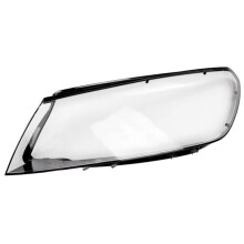 För 2016-2018 Bil Framstrålkastarlinsskydd Strålkastarskal Transparent Lampskärm Lamphus Vänster