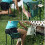 Garden kneeling stool with large tool pocket 2
