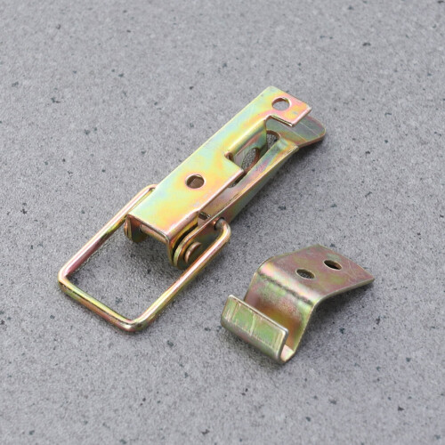 A16 flexible draw latch iron hold-down clamp golden 1