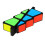 Sehao Magic Cube 1x2x3 Christmas Tree Puzzle Black 6