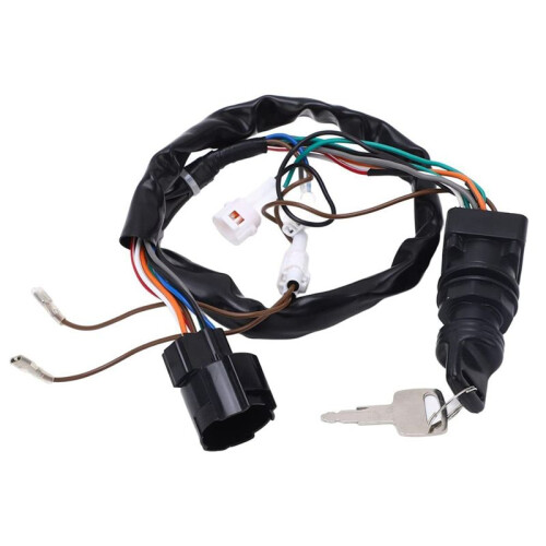 Outboard Ignition Key  Assembly Side Mount Control Box 37110-93J00 67200-93J50 for  Outboard Engine