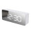 Digitale LED-wekker met USB-aansluiting en snooze-functie, wit 1