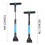 Car ice scraper and snow brush with extendable handle 3