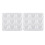 Herzförmige Harzform, Silikon-Epoxid-Schmuckform, 2er-Pack 1
