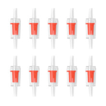 Oxygen Pump Air Pipe One-Way Check Valve 10PCS