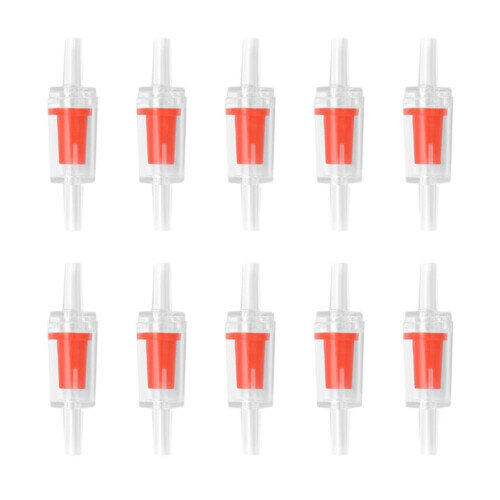 Oxygen Pump Air Pipe One-Way Check Valve 10PCS