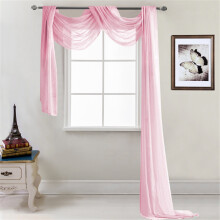 Fensterschal, Vorhang, Voile, multifunktional, 1 Stück