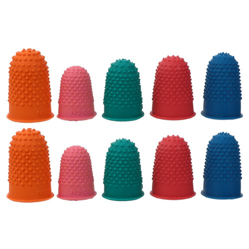 M'lis gummifingertupper assortert, 10 stk.