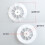 Air Compressor Fan Blade Plastic 148x14mm White 1