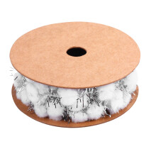 Gift Wrapping Ribbon Pom-pom Decorative Roll