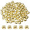 Jingle Bells Metall 15 mm 100 stk. Gull 1