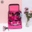 Luxtrada Make-up-Zug-Reisetasche rosarot 1