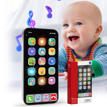 Wamans Smart Phone Toy for Kids, LED Educational