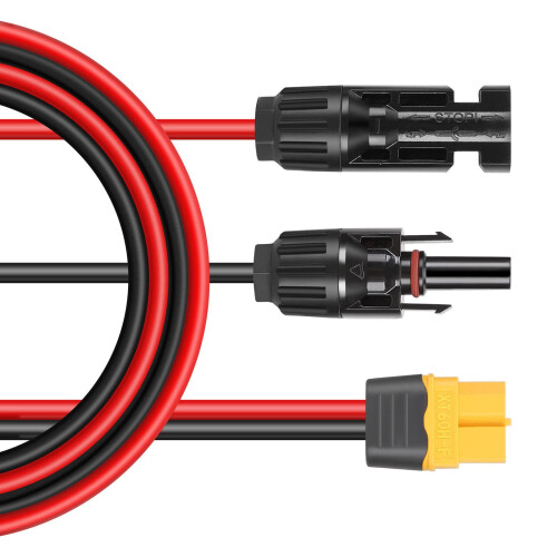 Lierteer12AWG XT60female solar panel cable 1.5m