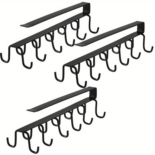 Hanging Cup Holder Rack for Kitchen Utensils Set of 3 1