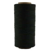Hand-sewn braided wax cord 150D leather flat thread