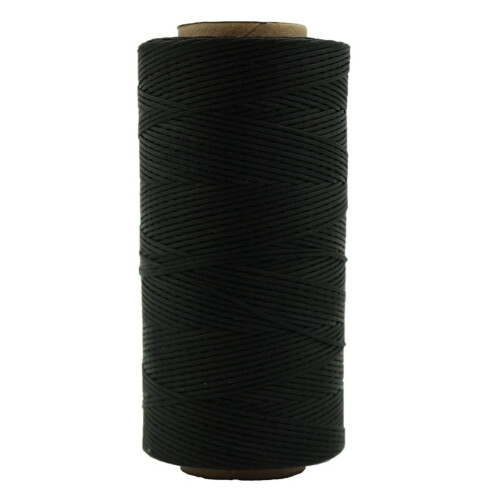 Hand-sewn braided wax cord 150D leather flat thread