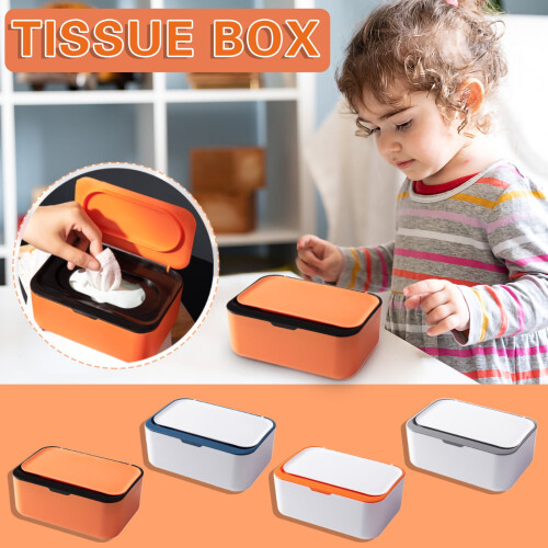 Baby Wipes Dispenser with Lid Refillable 1 Count 1