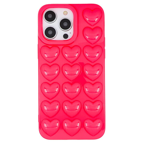 Θήκη iPhone16Pro για γυναίκες, διάφανο κάλυμμα από gel kawaii, 6.3