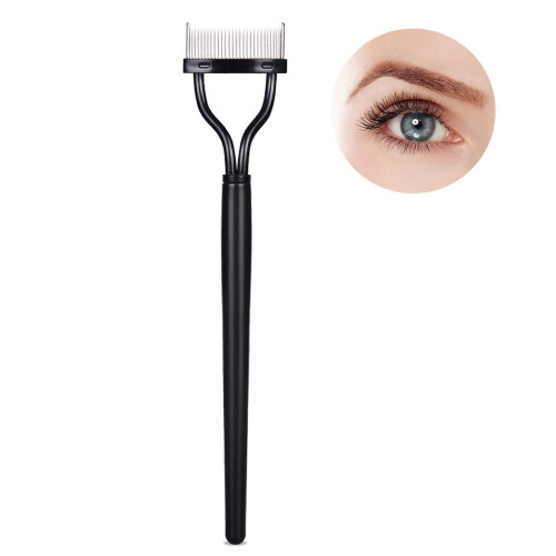 Wimperntrennerbürste mit Metallzähnen