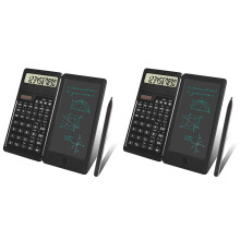 Vědecká kalkulačka, 12místný LCD displej, duální napájení, 2 kusy