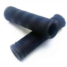 Rukojeť řídítek kola s texturou z gumy, 1 pár