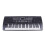 Piano key letter note stickers 88/61 keys transparent 3