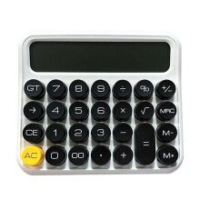 Calculadora cuadrada con gran pantalla LCD de 12 dígitos