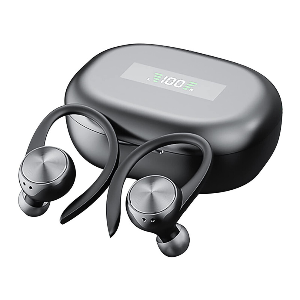 Wireless Bluetooth Earbuds With Earhooks Sweatproof 1 Pair 9107258727084