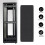WSYW 1U unvented blank rack mount panel 19 inch 3