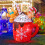Inflatable Gingerbread Man with LED Lights 6FT 1