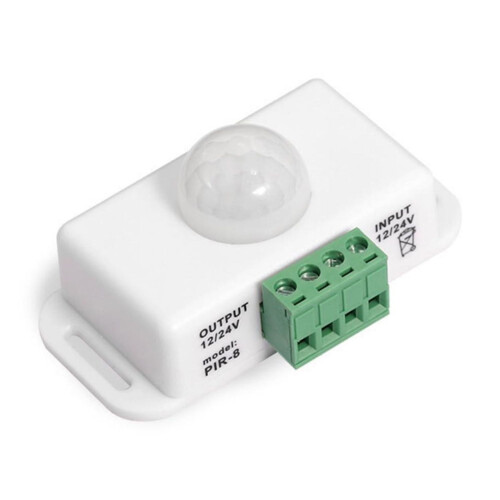 Interruptor PIR Leyfeng com sensor infravermelho LED 12V/24V