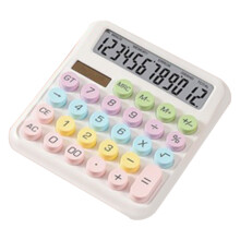 Calculadora de mesa colorida (1 unidade)