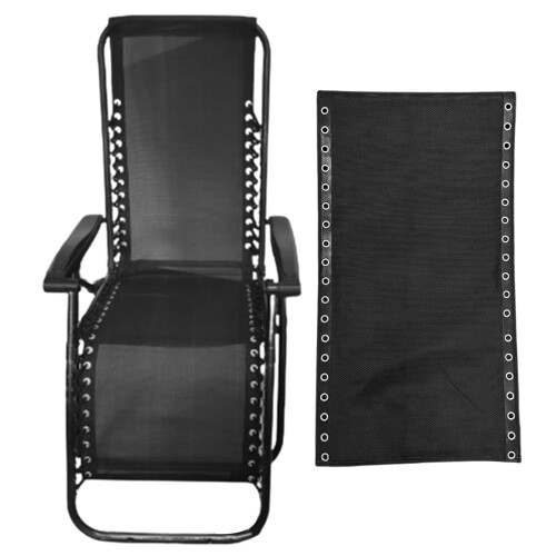 Replacement sling chair fabric anti-gravity lounge 1 piece 2
