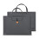 Bolsa para laptop LWITHSZG em PU, modelo mensageiro fino de 15,6 polegadas. 1