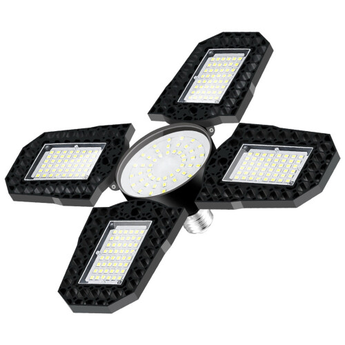 LED-garagelamp E27, waterdicht, 100W, industriële luifellamp