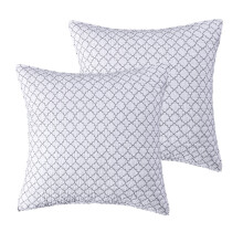 Levtex Home Pisa quiltede euro-sjammer, sæt med to, 61x61 cm