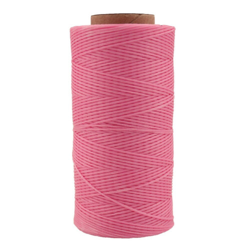 Hand-sewn braided wax cord 150D leather flat thread