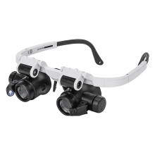 Magnifying Glass with 2 LED Lights 8X 15X 23X