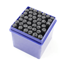 English numeral punching set 5mm 36 pieces