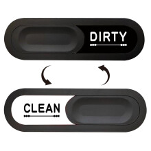 Dishwasher Magnet Clean/Dirty Sign Oval Strong