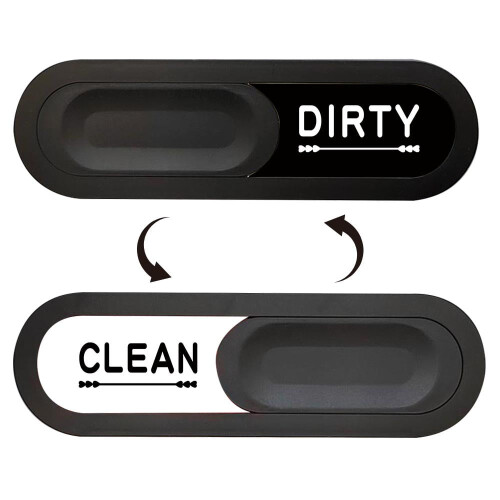 Dishwasher Magnet Clean/Dirty Sign Oval Strong