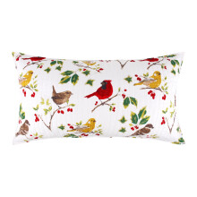 Cuilteáil rí-sham Levtex Home Joy Birds 36x20 orlach cadás polai
