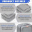Interruptor exterior resistente a la intemperie - 20A - IP66 - Interruptor universal impermeable con interruptor independiente e indica 3