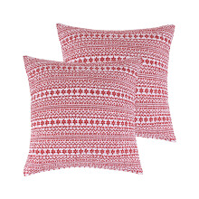 Levtex Home Comeet and Cupid Euro Sham26x26in puna-valkoinen